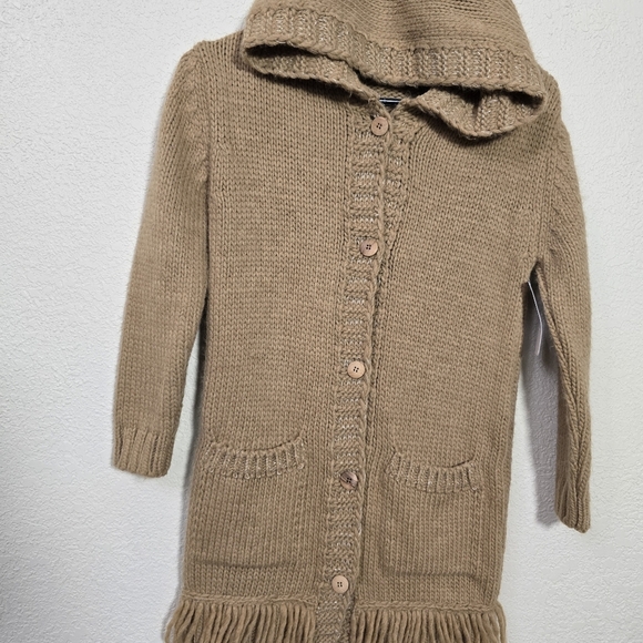 MAYORAL sweater For GIRLS  Size 8 Beige Made In SPAIN - Picture 12 of 14